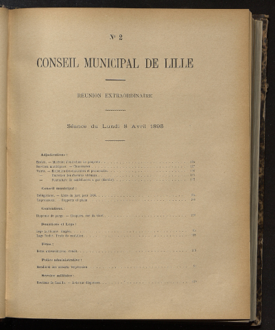 séance du 08 avril 1895