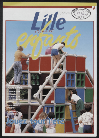 Lille Actualités - Lille aux enfants - Jouez tout l'été