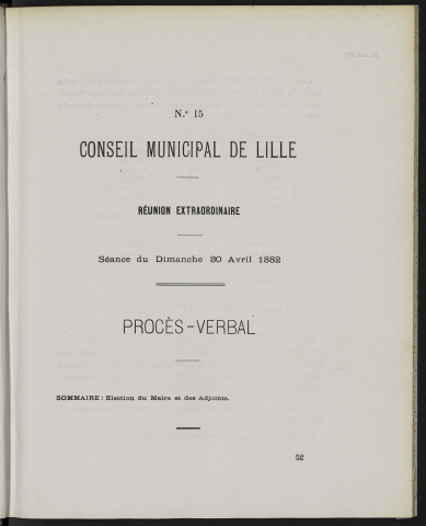séance du 30 avril 1882