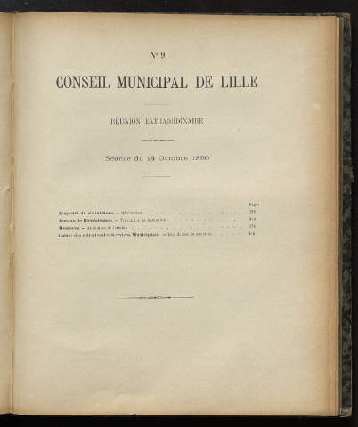 séance du 14 octobre 1890