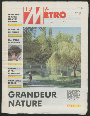 Le Métro .- Grandeur nature.