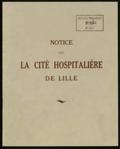 Désignation des architectes : notice, correspondance.