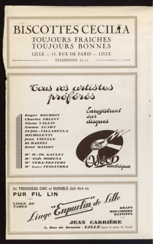 La Navarraise et Paillasse.