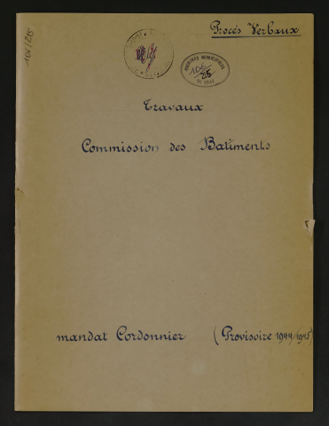 Commission des bâtiments.