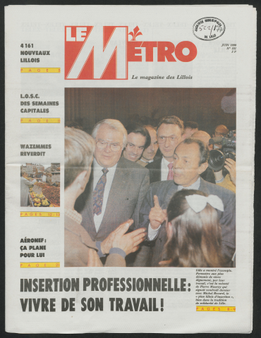 Le Métro .- Insertion professionnelle : vivre de son travail !