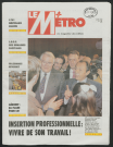 Le Métro .- Insertion professionnelle : vivre de son travail !