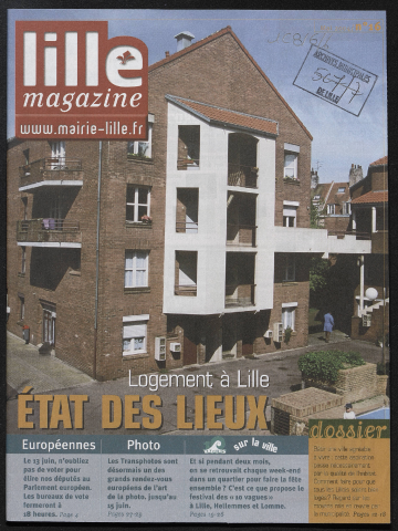 Lille magazine n°16 - Logement à Lille état des lieux