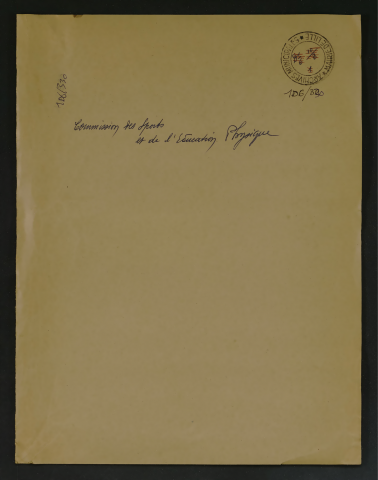 Commission des sports et de l'éducation physique.