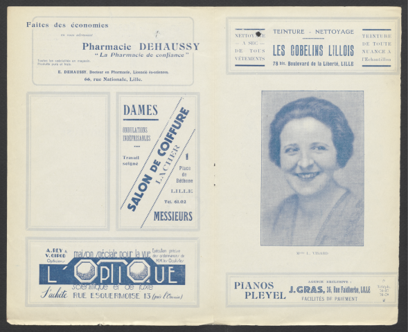 La veuve joyeuse, 19-23/10/1932.