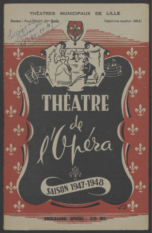 Pélléas et Mélisande, 29-30/10/1947.