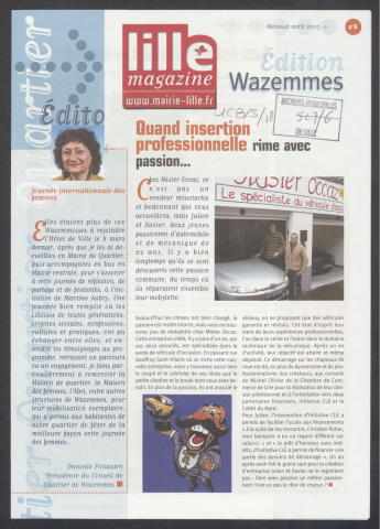 Lille magazine - Editions des mairies de quartiers - n°6