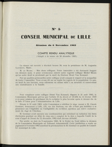 séance du 08 novembre 1963