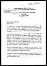 Conseil de l'internationale socialiste. (Le Cap - Afrique du Sud)