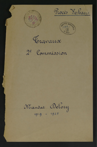 Deuxième commission des travaux.