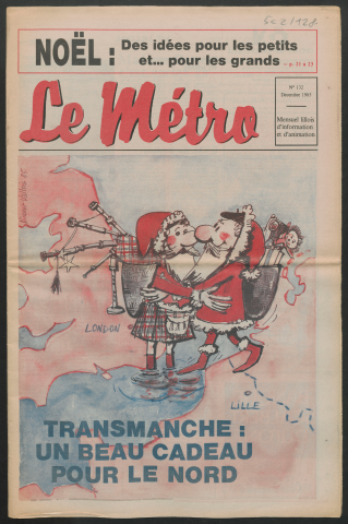 Le Métro .- Transmanche : un beau cadeau pour le Nord.