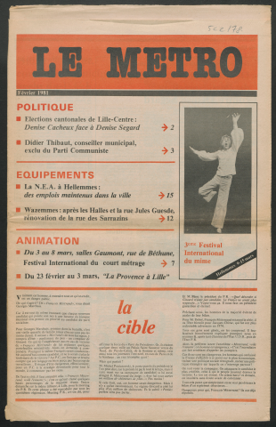 Le Métro .- La cible.