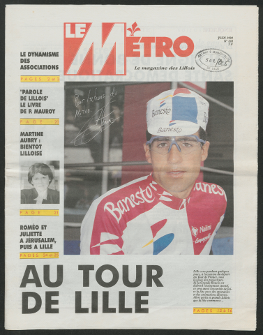 Le Métro .- A tour de Lille.