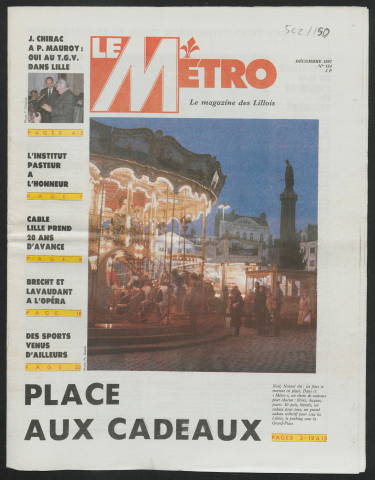 Le Métro .- Place aux cadeaux.