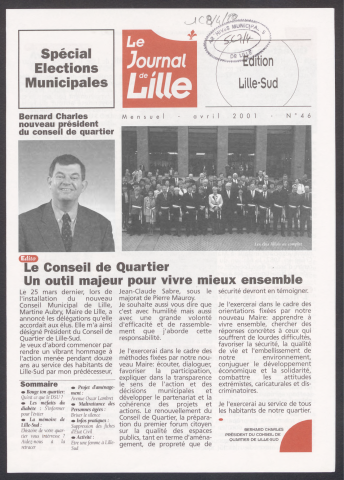 Le Journal de Lille - Editions des mairies de quartiers - n°46