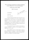 Pot en l'honneur de l'élection de Bernard Roman, député de la 1er circonscription. (Lille)