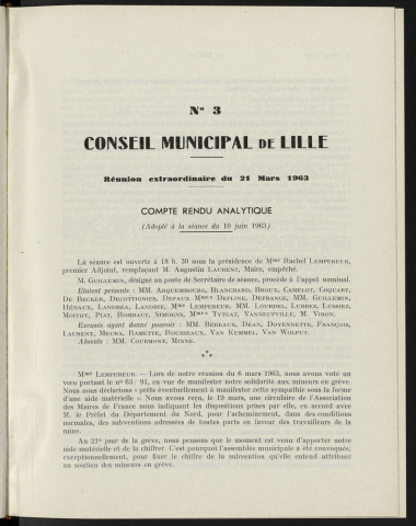 séance du 21 mars 1963