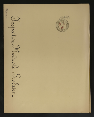 Conférence des médecins inspecteurs de l'inspection médicale scolaire.