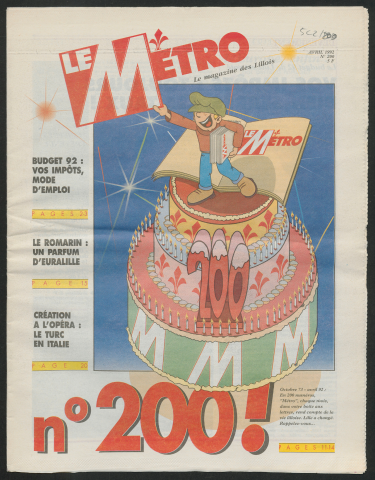 Le Métro .- n°200 !