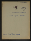Commission administrative des cours municipaux d'horticulture.