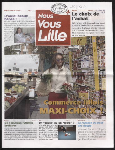 Nous Vous Lille n°2 - Commerce lillois, maxi-choix ! Le choix de l'achat.