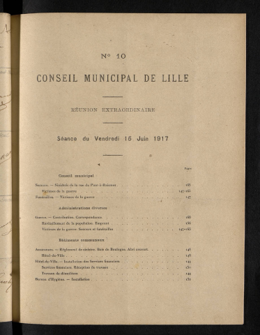 séance du 15 juin 1917