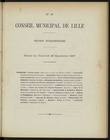 séance du 23 septembre 1887