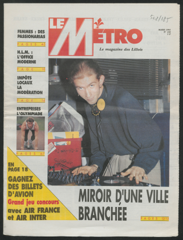 Le Métro .- Miroir d'une ville branchée.