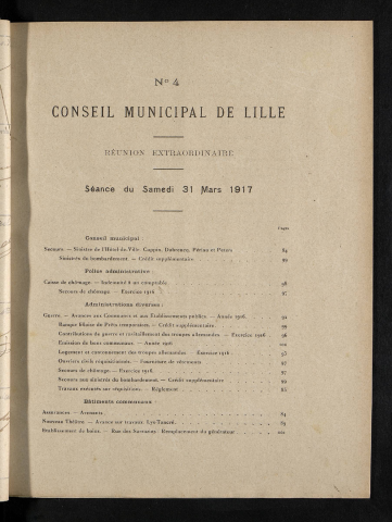 séance du 31 mars 1917