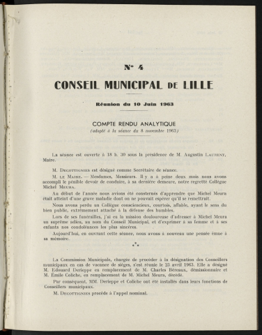 séance du 10 juin 1963