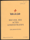 Délibérations, séance du 29 avril 1996.
