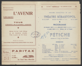 Fétiche, 07-09/03/1936.