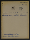 Commission administrative du Bureau paritaire de déplacement des ouvriers et employés de l'alimentation.
