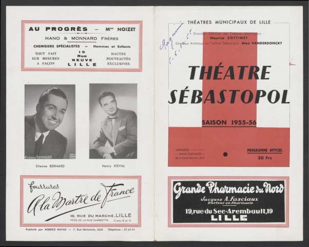 Paganini, 05-06/11/1955.