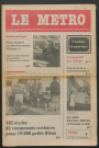 Le Métro .- 102 écoles, 82 restaurants scolaires pour 19 000 petits Lillois.