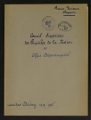 Conseil supérieur des Pupilles de la Nation et Office départemental.