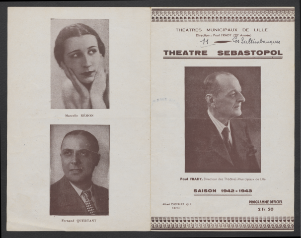 Les saltimbanques, 24-28/12/1942.