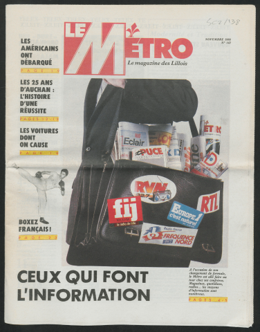 Le Métro .- Ceux qui font l'information.