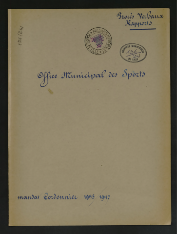 Office municipal des sports.