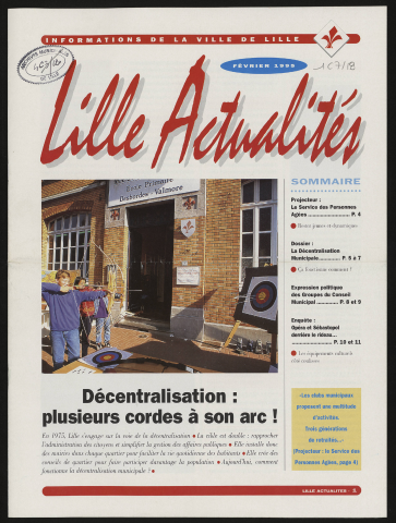 Lille Actualités - Décentralisation : plusieurs cordes à son arc !