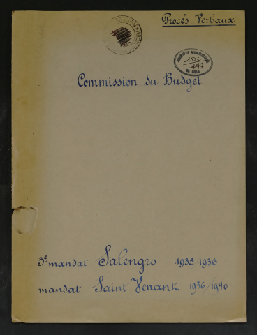 Commission du budget.