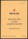 Délibérations, séancse du 24 juin 1996 et 4 juillet1996.