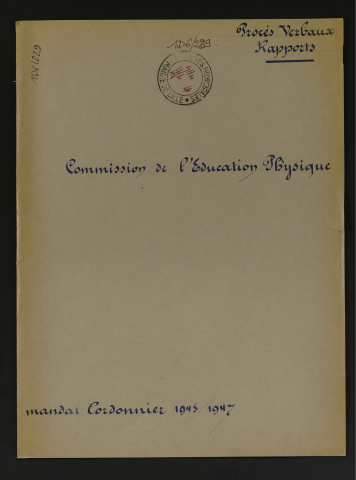 Commission de l'éducation physique.