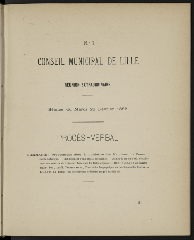 séance du 28 février 1882