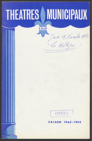 La Walkyrie, 19/11/1964.