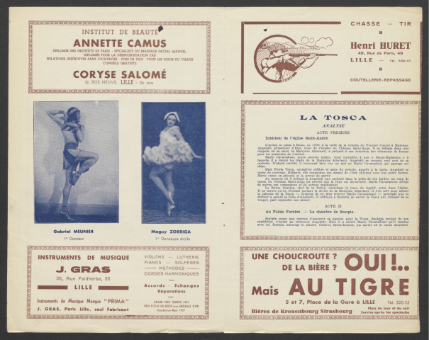 La Tosca, 14/12/1935.